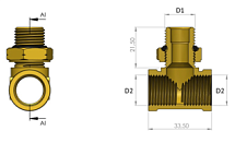 Фитинги для тормозных пневмосистем 6997653022 