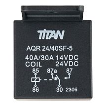 Реле перекидного контакта 24В с держателем 10-20A  0555660524 