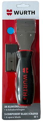 ШАБЕР Д/СТЕКЛА 2К РУКОЯТКА C ЛЕЗВИЯМИ (5ШТ) Wurth купить в интернет ...