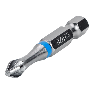 Бита PZ2 50 мм хвостовик E6,3 мм торсионная mte 2614176660