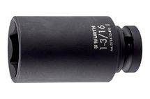 1/2 inch impact socket wrench, hex, imp., long  071413 495 