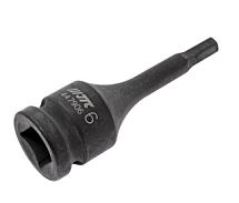 1/2" ударный торц.ключ, внутр. 6-гр., длинный  JTC-447906 