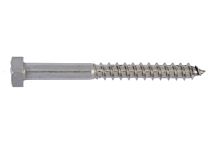 DIN 571, нерж. сталь, A2, без покрыт.  019310 80 