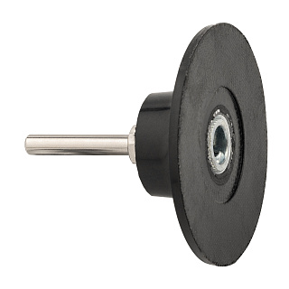 Держатель шлифовальных кругов с креплением Roloc D75 мм, хвостовик 6 мм, mte 258657802