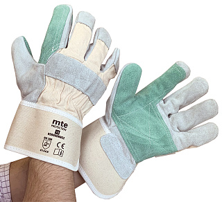 Перчатки спилк комбинир усиленные р.10, mte 9500006952