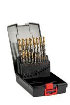 Сверло спиральное HSS DIN 338, тип RN TiN, 19 шт.  0624020001 