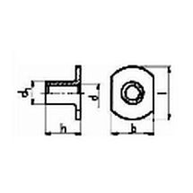 Гайка приварная, прочее  0991401685 