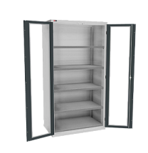 Шкаф инструментальный с дверьми с окнами ВС-055-01 13.0508-103 