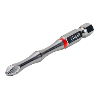 Бита PH2 75 мм хвостовик E6,3 мм торсионная mte 2614176775