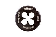 Плашка, HSCo, с резьбой M, азотированная  0652556060 