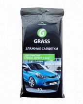 Салфетка влажная для очистки стекол, зеркал и фар IT-0313 