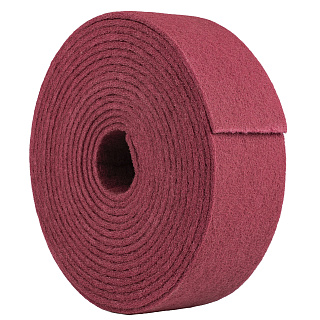 Лента шлифовальная флисовая, мягкая 10 м X 115 мм, нормальный корунд (NC), зерно 280, mte 2585804280