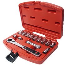 Набор сквозных торцевых головок, 14 шт.  JTC-3439 