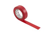 Изолента ПВХ 15х0,15 мм, длина рулона 10 м, красная, Wurth 0985103