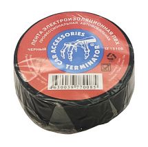 Изолента ПВХ IZ1510S 15х0,13 мм, длина рулона 10 м, черная, Terminator 5997701765 