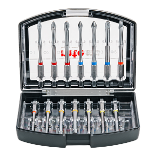 Набор торсионных бит 75 мм 14 предметов mte 2614250010