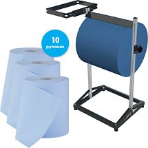 Набор 10 рулонов + держатель, mte 6997000605 