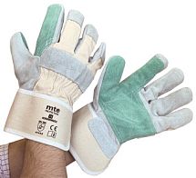 Защитные перчатки спилковые комбинированные 9500006952 