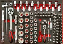 Набор в ложементе 1/4+1/2" 8.4.1 102 предмета  2965905922 