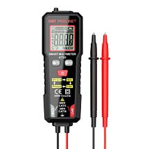 Мультиметр цифровой KT93 SMART True RMS с автоматическим выбором режимов и пределов измерений со встроенными щупами 6997091916 