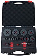 НАБОР КОРОНОК БИМЕТАЛЛ HSCO8 WR D19-76MM 16ПР 1632900291 