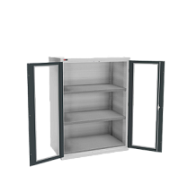 Шкаф инструментальный с дверьми с окнами ВС-053-01 13.0502-103 