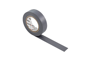 Изолента ПВХ 15х0,15 мм, длина рулона 10 м, серая, Wurth 09851091