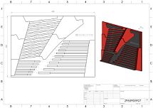 Пустой ложемент для комбинированных и накидных ключей Izeltas 8.4.1, 29 предметов 2955905927  Пустой ложемент для комбинированных и накидных ключей Izeltas 8.4.1, 29 предметов 2955905927