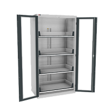 Шкаф инструментальный с дверьми с окнами ВС-055-03 13.0512-103 